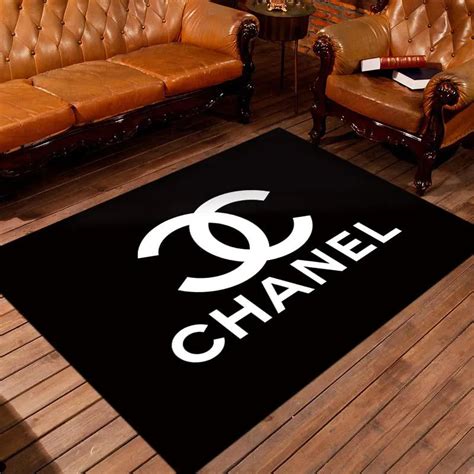 coco chanel logo rugs.